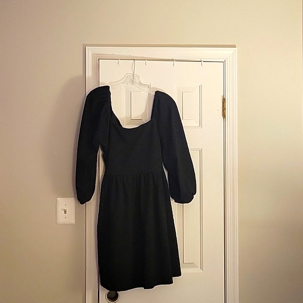 Black cocktail dress